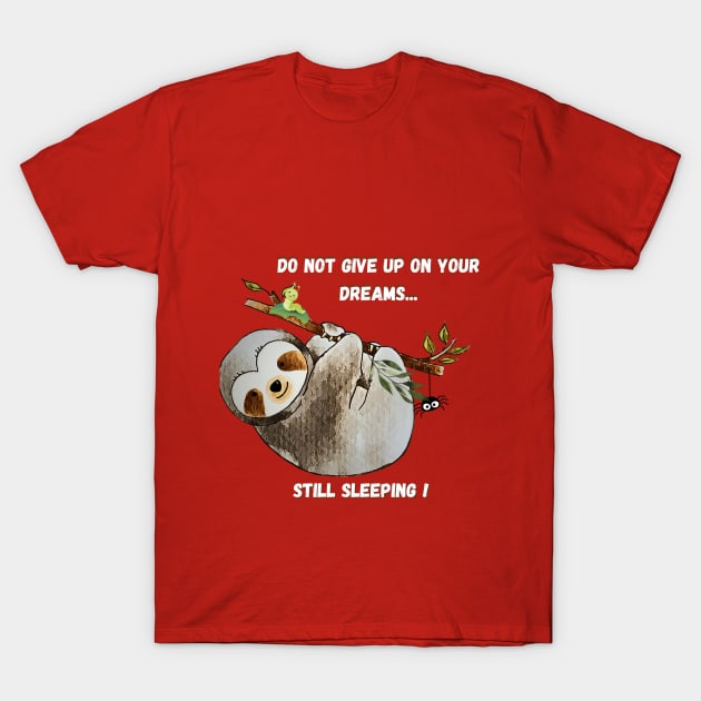 sleepy bear T-Shirt by FayLu.Art